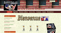 Desktop Screenshot of black-eagles-epernay.com